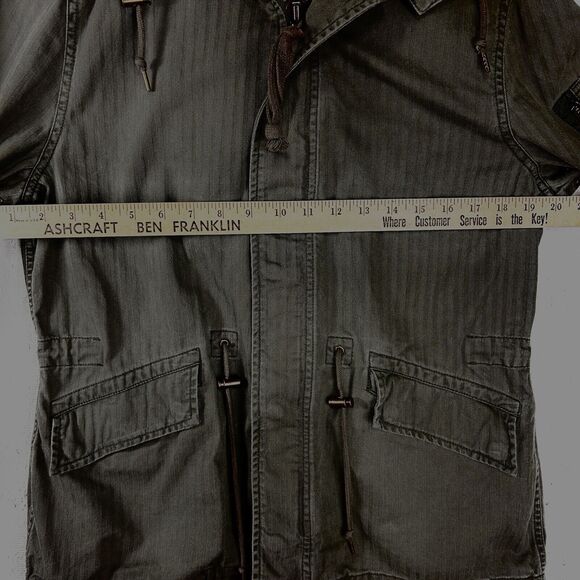 NWOT Alpha Industries,inc. U. S. Service Jacket Women 100% Cotton - Picture 4 of 14